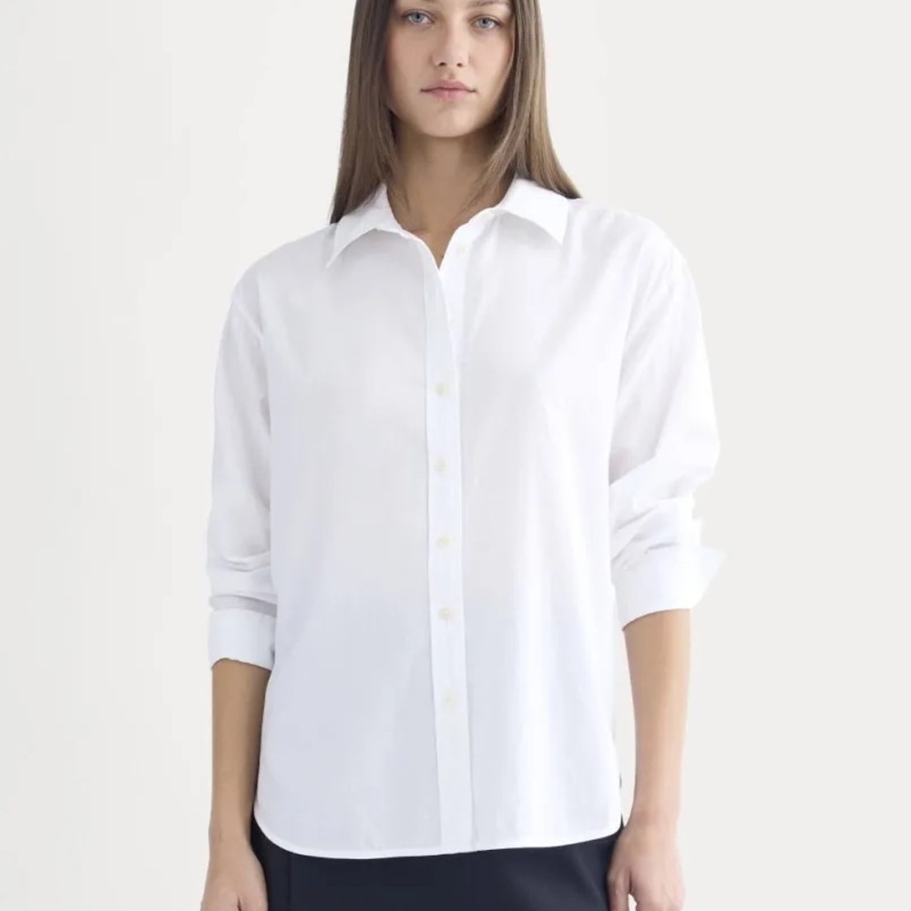 Everlane White Button Down Shirt